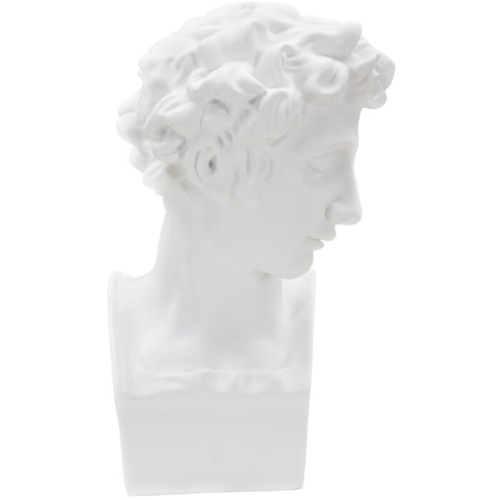 Mauro Ferretti scultura Roman Young 20x17,5x30 cm bianco
