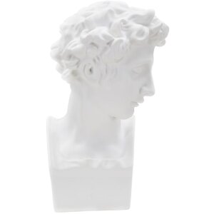 Mauro Ferretti scultura Roman Young 20x17,5x30 cm bianco