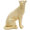 Mauro Ferretti scultura leopardo 23x15,5x29 cm oro