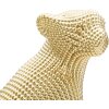 Mauro Ferretti scultura leopardo 23x15,5x29 cm oro