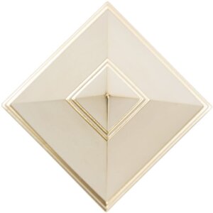 Mauro Ferretti scultura piramide 11,5x11,5x15,5 cm oro