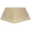 Mauro Ferretti scultura piramide 11,5x11,5x15,5 cm oro