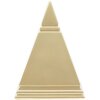 Mauro Ferretti scultura piramide 11,5x11,5x15,5 cm oro