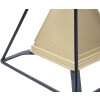 Mauro Ferretti scultura piramide con struttura in metallo 15x15x21 cm oro-nero