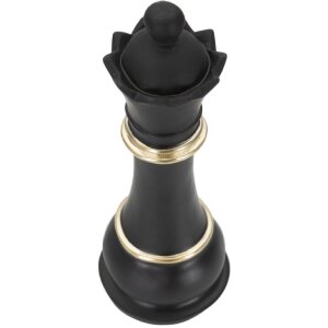 Mauro Ferretti scultura Queen 9x25,5 cm nero-oro