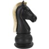 Mauro Ferretti scultura Cavallo 10,5x8,5x19 cm nero-oro