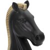 Mauro Ferretti scultura Cavallo 10,5x8,5x19 cm nero-oro
