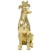 Mauro Ferretti scultura cane Dog Gold 20x12,5x33 cm oro