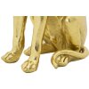 Mauro Ferretti scultura cane Dog Gold 20x12,5x33 cm oro
