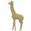 Mauro Ferretti scultura giraffa 19,8x8x40 cm oro