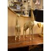 Mauro Ferretti scultura giraffa 19,8x8x40 cm oro