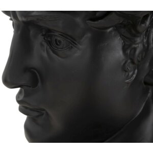 Mauro Ferretti Busto Testa Grande Nero 44x35,5x60 cm nero