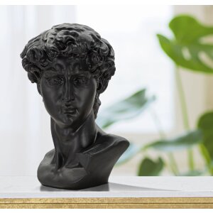 Mauro Ferretti Busto Testa Grande Nero 44x35,5x60 cm nero