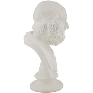 Mauro Ferretti scultura Salvia 12,9x12,5x25 cm bianco