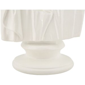 Mauro Ferretti scultura Salvia 12,9x12,5x25 cm bianco