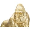 Mauro Ferretti scultura di gorilla 24,3x13,9x22,8 cm oro