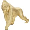 Mauro Ferretti scultura gorilla 29,7x11,5x21,8 cm oro