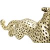 Mauro Ferretti figurina leopardo 33x7,7x19,5 cm oro nero