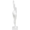 Mauro Ferretti figura yoga in piedi Donna Yoga 16x9x45,8 cm bianco
