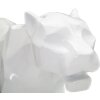 Mauro Ferretti scultura pantera bianca 70x18x32,5 cm