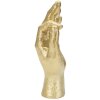 Mauro Ferretti scultura a mano Ok Hand 10x7x22,5 cm oro