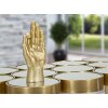 Mauro Ferretti scultura a mano Ok Hand 10x7x22,5 cm oro
