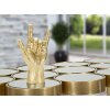 Mauro Ferretti scultura a mano Yeah Hand 14,5x7x23 cm oro