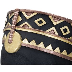 Mauro Ferretti Busto Massai Uomo 25x25x56 cm nero