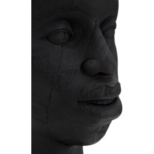 Mauro Ferretti Busto Massai Uomo 25x25x56 cm nero