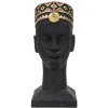 Mauro Ferretti Busto Massai Uomo 25x25x56 cm nero