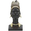 Mauro Ferretti Busto Massai Donna Coppa 21,5x27,5x45 cm nero