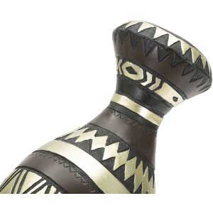 Mauro Ferretti Busto Donna Massai Tribù 23x19x38,5 cm nero