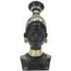 Mauro Ferretti Busto Donna Massai Tribù 23x19x38,5 cm nero