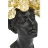 Mauro Ferretti Busto Donna con Farfalla 21x20x36,5 cm oro nero