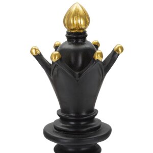 Mauro Ferretti scacchi Alfiere Ø 12,5x38,5 cm decorazione oro nero