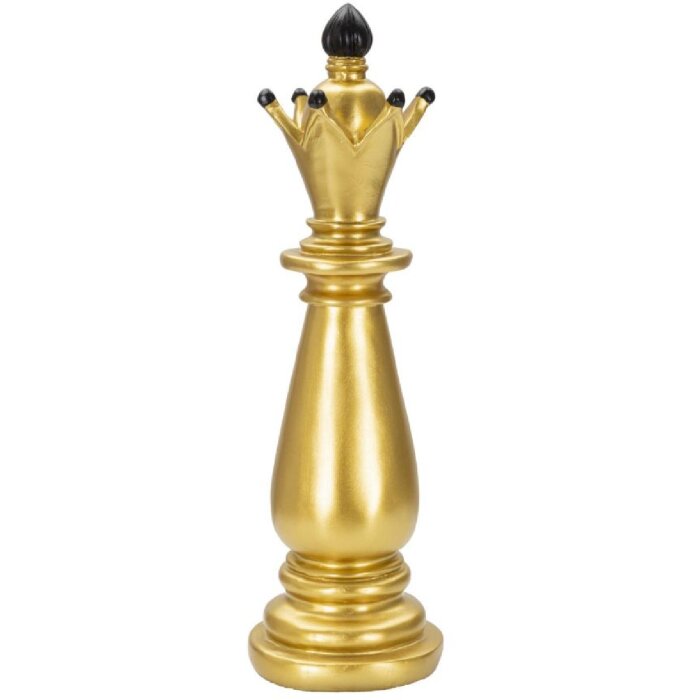 Mauro Ferretti scacchi Alfiere Ø 12,5x38,5 cm decorazione oro nero