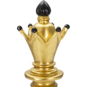 Mauro Ferretti scacchi Alfiere Ø 12,5x38,5 cm decorazione oro nero