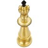Mauro Ferretti scacchi re Ø 11x32,5 cm decorazione oro nero