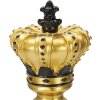 Mauro Ferretti scacchi re Ø 13x40,5 cm decorazione oro nero