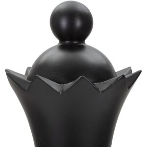 Mauro Ferretti scacchi a dama Ø15x50 cm oro nero