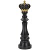 Mauro Ferretti scacchi re Ø14x50 cm oro nero