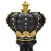 Mauro Ferretti scacchi re Ø14x50 cm oro nero