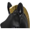 Mauro Ferretti scacchi cavallo Ø18,5x50 cm oro nero