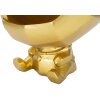 Mauro Ferretti figurina decorativa cane Ø17x23,5 cm oro nero