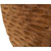 Mauro Ferretti scultura Coin 30x1,5x40 cm marrone teak