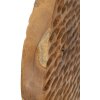 Mauro Ferretti scultura Coin 30x1,5x40 cm marrone teak