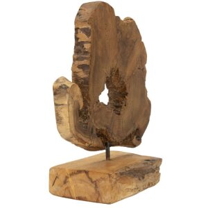 Mauro Ferretti scultura Bintang 31x13x35 cm teak brown