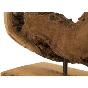 Mauro Ferretti scultura Bintang 31x13x35 cm teak brown