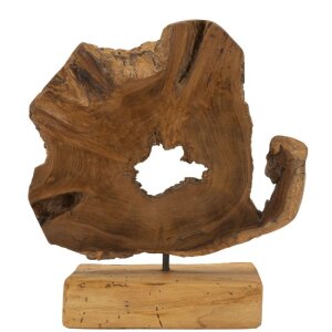 Mauro Ferretti scultura Bintang 31x13x35 cm teak brown
