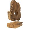Mauro Ferretti scultura Bintang 31x13x35 cm teak brown